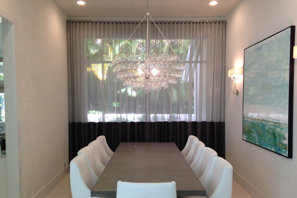 custom drapery panels